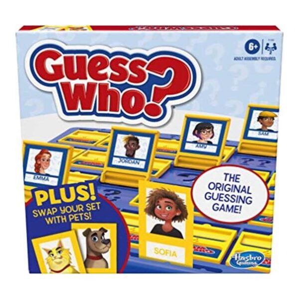 Adivina quién Juego de mesa con personas y mascotas el_1