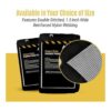 AdirPro Lona de malla de punto resistente 10 x 12 pies