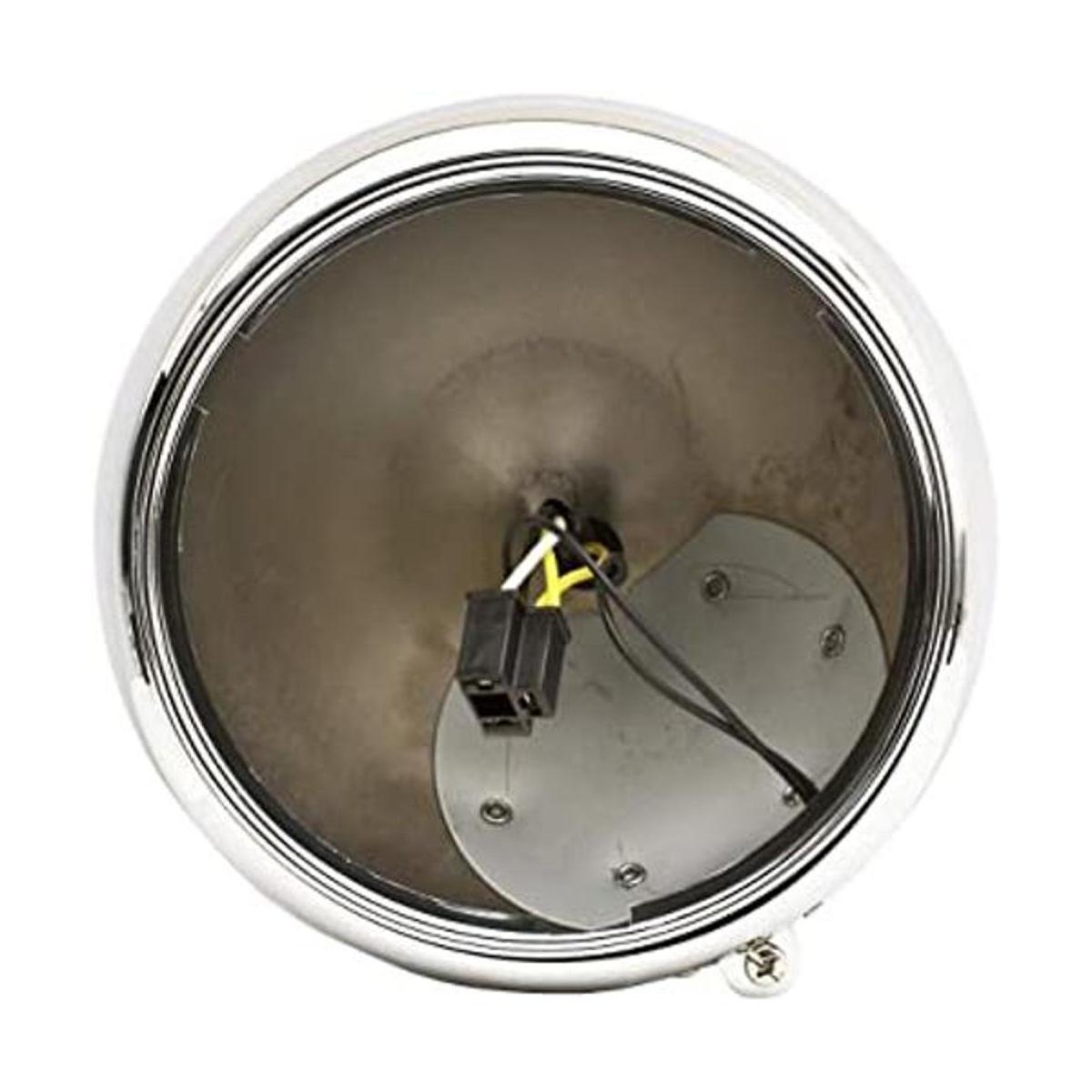Adjure HB77010 Cubo liso cromado para faros delanteros