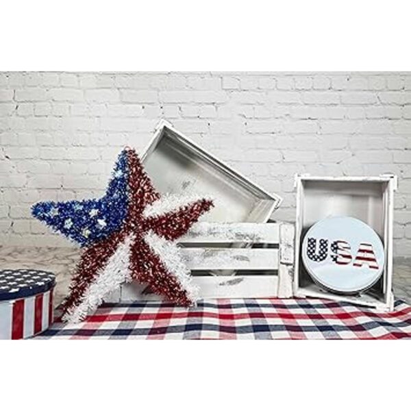Admired By Nature Juego de 3 cajas de madera decorativas_2