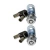 Admiral Locks Cerradura de leva tubular con llaves