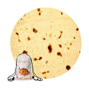 Admitrack Cobija ligera de tortilla manta redonda de_1