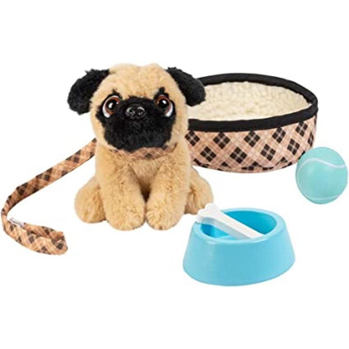 Adora Amazing Pets Preston the Brown Pug 18 accesorios