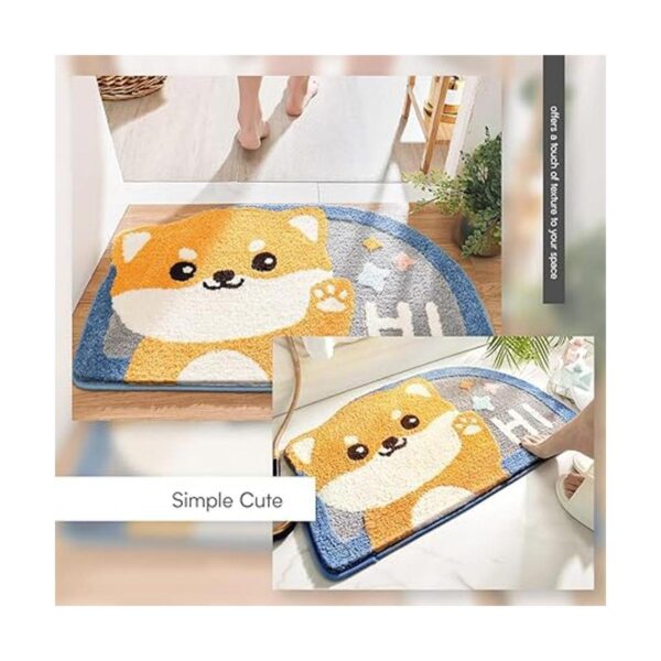 Adorable alfombra de baño de animales 17.5 x 29.5