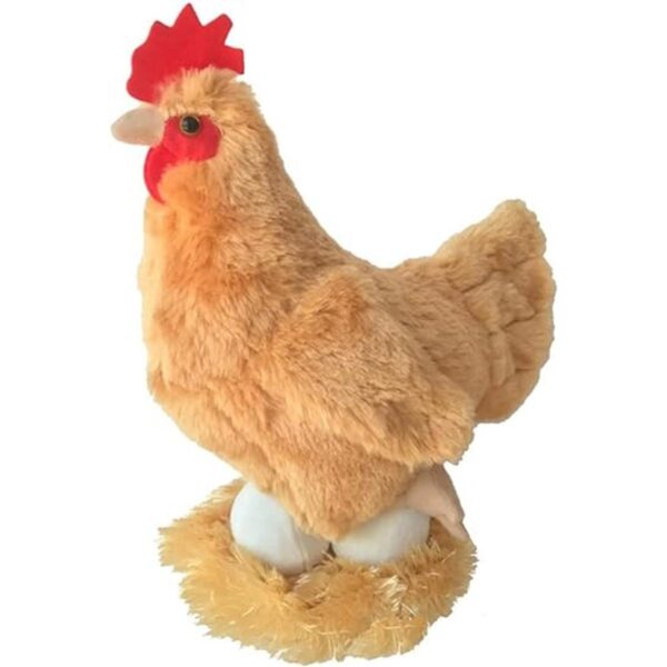 Adore Juguete de peluche de 12 pulgadas con huevos y nido_2