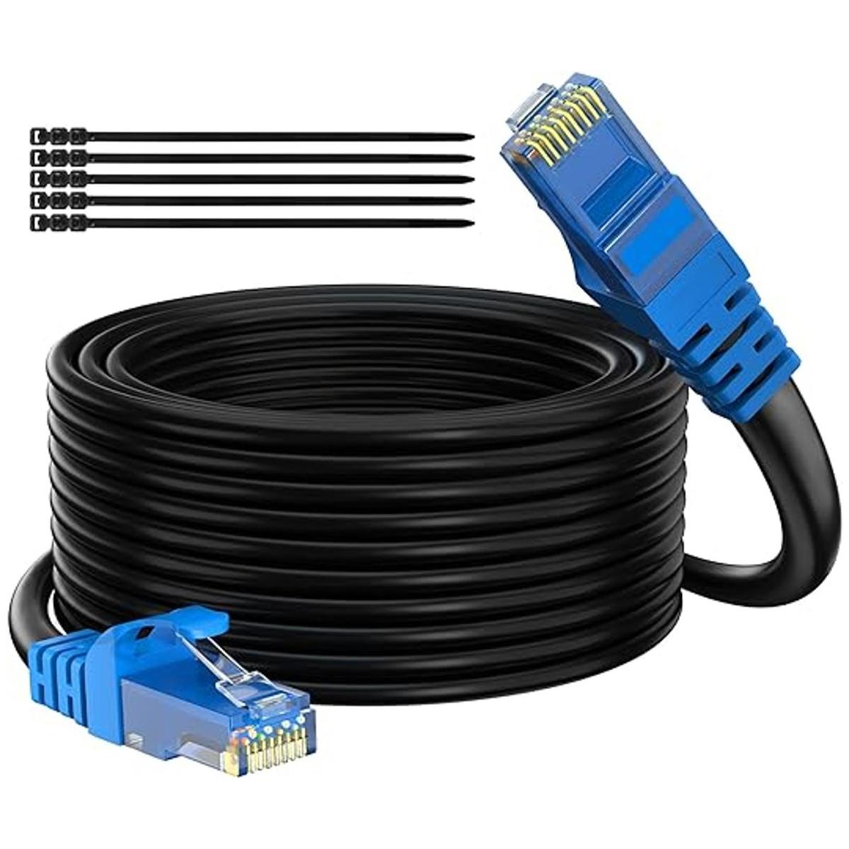 Adoreen Cable Ethernet Cat6 para exteriores 150 pies