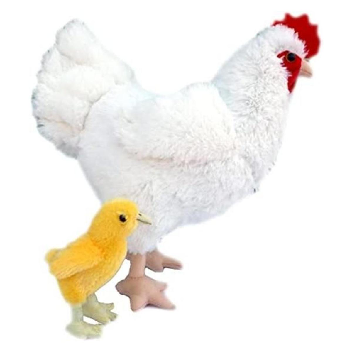 Adore 12 Perla La Gallina pollo con pie de bebé animal