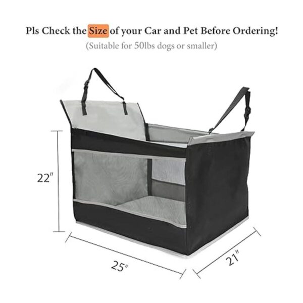 Adorepaw Dog Car Seat for Large Dogs Seat Extender for