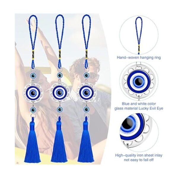 Adorno colgante de ojo malvado de la suerte para