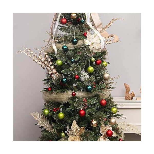 Adornos para árbol de Navidad juego de 40 adornos de bola_6