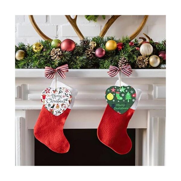 Adornos de cerámica para decoración de árbol de Navidad