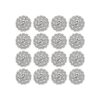 Adornos de diamantes de imitación de 0.748 in con parte