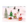 Adornos de jardín en miniatura 13 piezas mini Navidad_5
