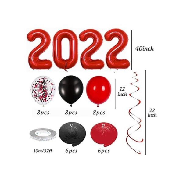Adurself Kit de decoración de fiesta de graduación 2022_2