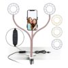 Aduro UStream Selfie Anillo de luz con soporte doble_1