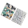 Aemoe Moldes de resina para aretes moldes de fundición de_1