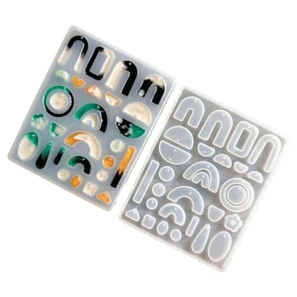 Aemoe Moldes de resina para aretes moldes de fundición de_1