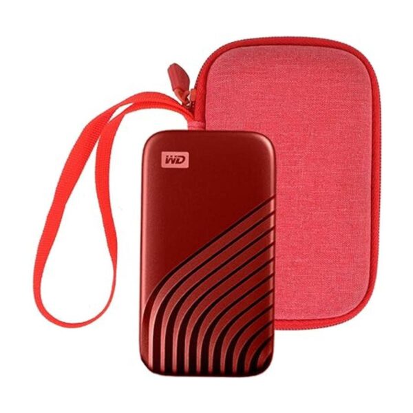 Aenllosi Funda rígida compatible con disco duro WD 1TB_2