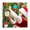 AerWo 60 adornos de Navidad de madera 12 estilos de_5