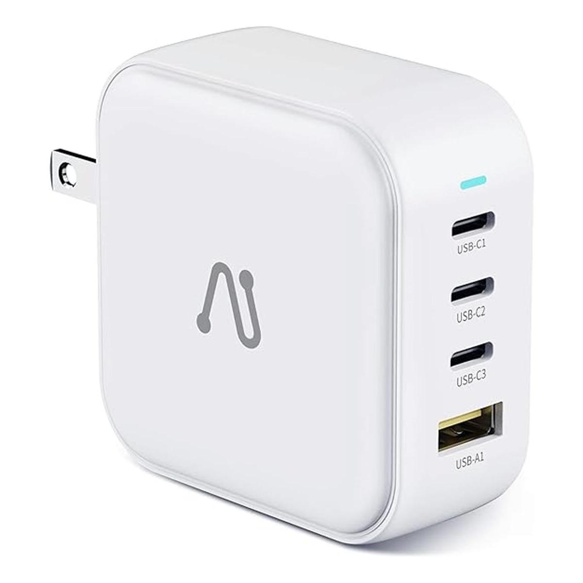 Aergiatech Cargador de pared USB C 100 W 4 puertos