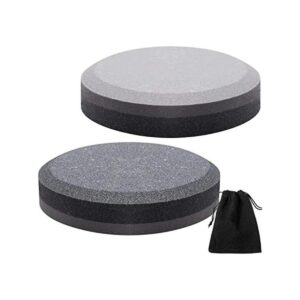 Afilador de hacha para afilar de grano dual afilador