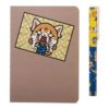 Aggretsuko Anime Juego de accesorios de papelería para_4
