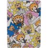 Aggretsuko Anime Juego de accesorios de papelería para_1