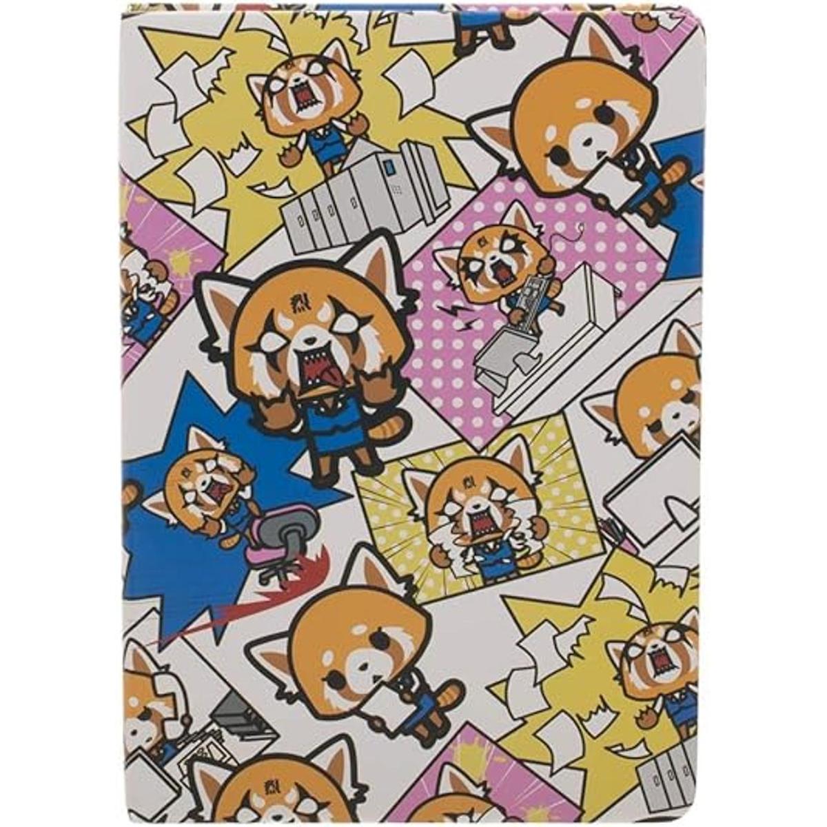Aggretsuko Anime Juego de accesorios de papelería para