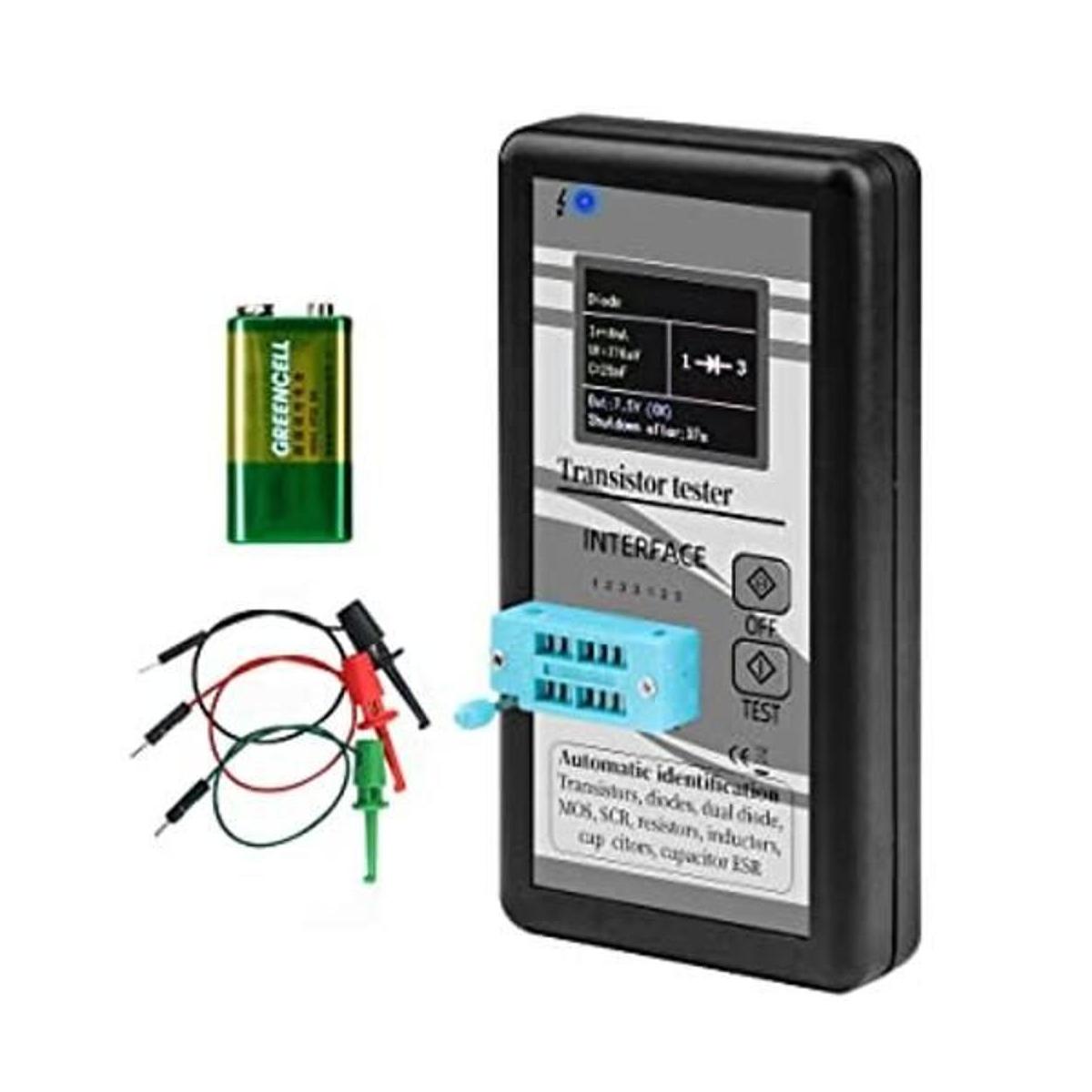 Aideepen Probador de transistores Atmega328 Mosfet