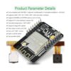Aideepen ESP32CAM WBT Board ESP32CAMMB Micro USB a puerto_5