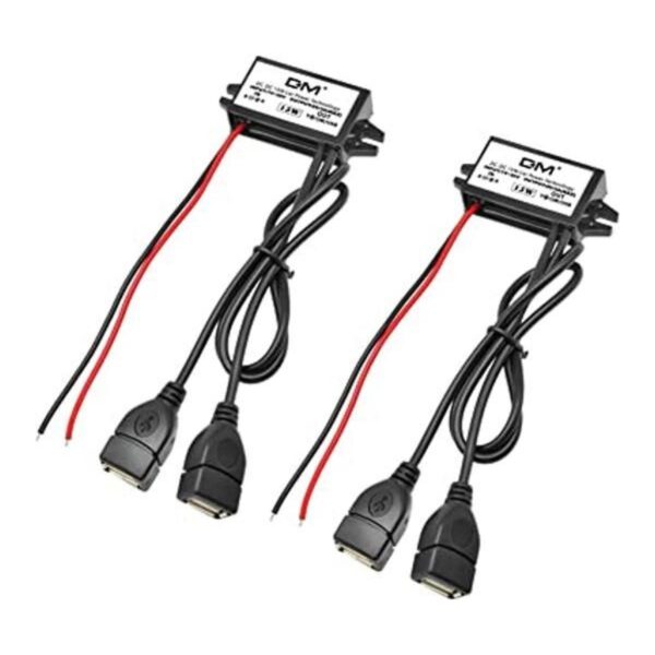 Aideepen Adaptador de 12 V a USB adaptador de 12 V a USB_1