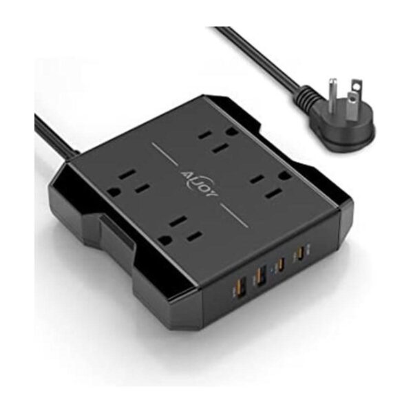 Aijoy Regleta de alimentación con USB C 4 tomas de_1
