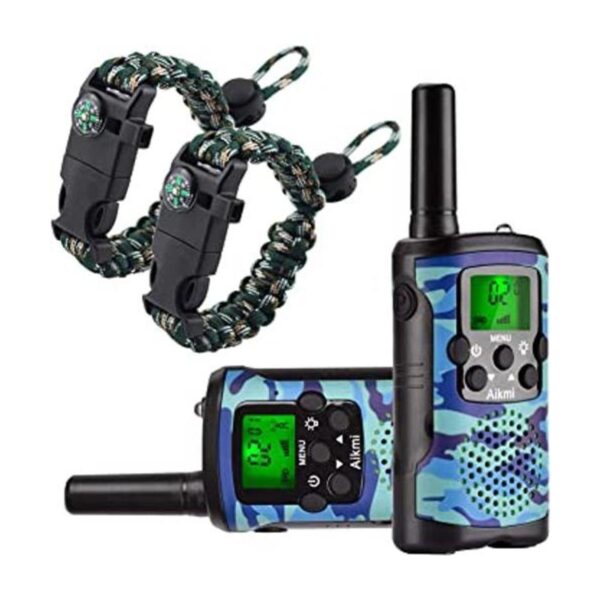 Aikmi Walkie Talkies para niños de 22 canales de radio_1