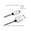 Ailun Paquete de 3 cables USB tipo C de 6 pies cables de_2