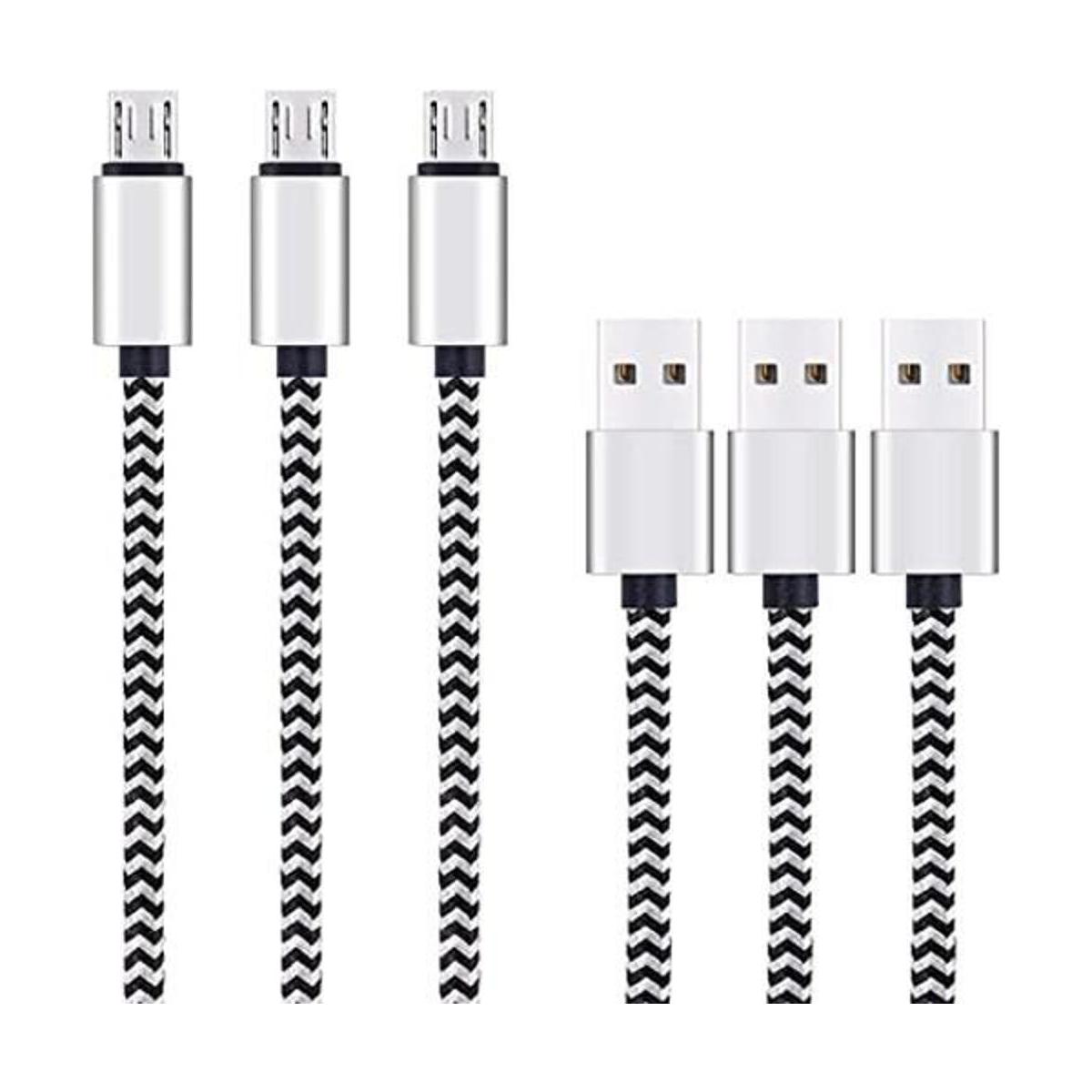 Ailun Cable micro USB de 10 pies paquete de 3 unidades