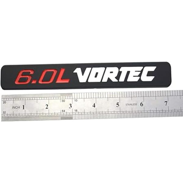 Aimoll Emblemas 3D cromados de 6.0 L de repuesto para_4
