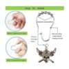 Aimoye Ganchos para cortina de ducha náuticos anillos de_3
