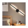 Aipsun Aplique de pared negro moderno de 28 pulgadas_3
