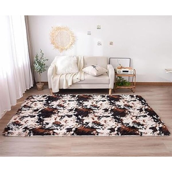 Aimuan Alfombra suave y lanuda para perro divertida_1