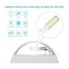 Aipsun Juego de 2 luces LED modernas de aluminio para_3