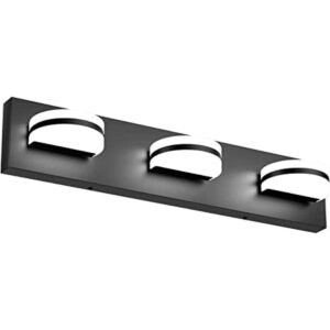 Aipsun Luz de tocador negra regulable luz LED acrílica 3_1