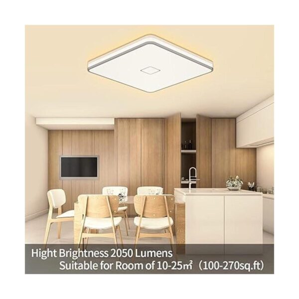 Airand Lámpara de techo LED empotrada de 24 W y 12.6_2