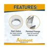 Airmont Products AP12061 placa de seguridad para clavos