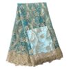 Aisunne African Lace Fabrics Tela de encaje con flores