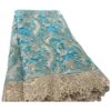 Aisunne African Lace Fabrics Tela de encaje con flores