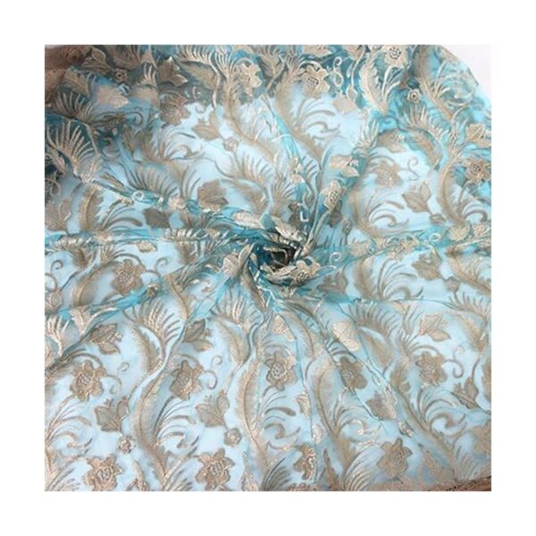 Aisunne African Lace Fabrics Tela de encaje con flores