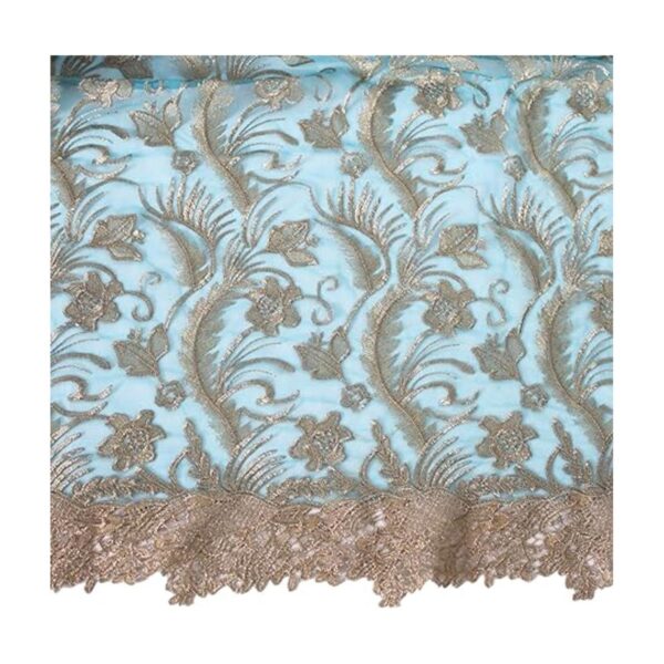 Aisunne African Lace Fabrics Tela de encaje con flores