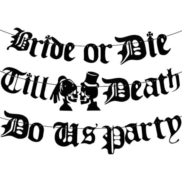 Aisosiks Till Death Do Us Cartel de fiesta para novia_1