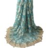 Aisunne African Lace Fabrics Tela de encaje con flores