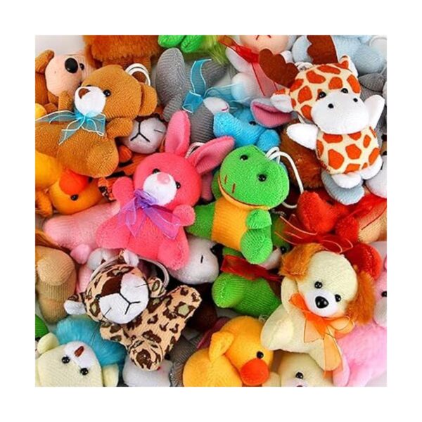 Aitbay Juego de 30 mini juguetes de animales de peluche_2